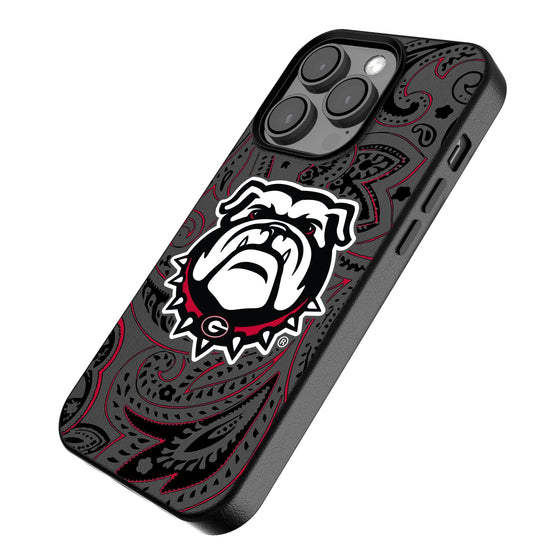 Georgia Bulldogs Paisley Magnetic Phone Case-2