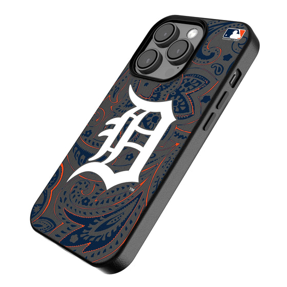 Detroit Tigers Paisley Magnetic Phone Case-2