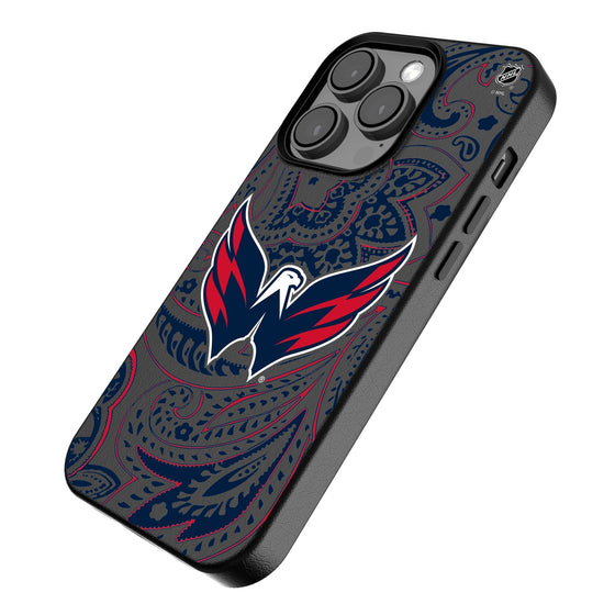 Washington Capitals Paisley MagSafe Compatible Phone Case-2