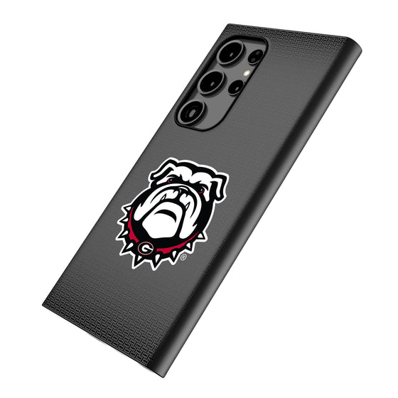 University of Georgia Bulldogs Uga Linen MagSafe Compatible Phone Case-1