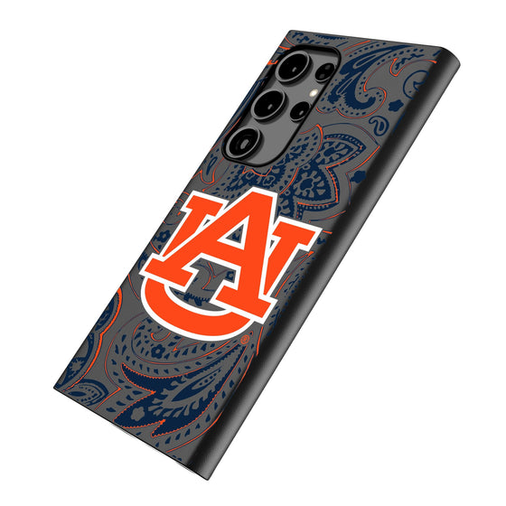 University of Auburn Tigers Paisley MagSafe Compatible Phone Case-1