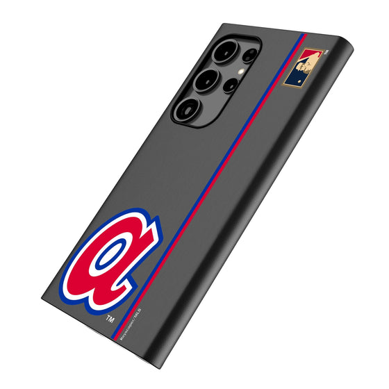 Atlanta Braves 1972-1980 - Cooperstown Collection Sidebar MagSafe Compatible Phone Case-1