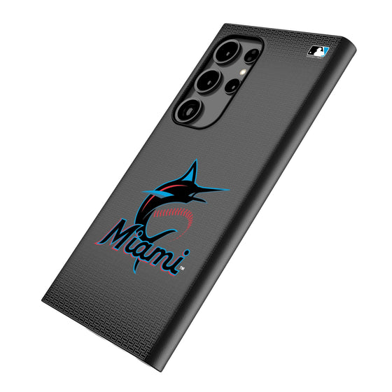 Miami Marlins Linen MagSafe Compatible Phone Case-1