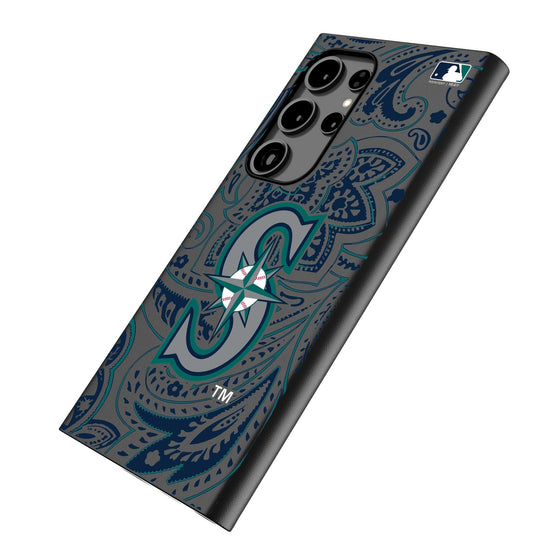 Seattle Mariners Paisley MagSafe Compatible Phone Case-1