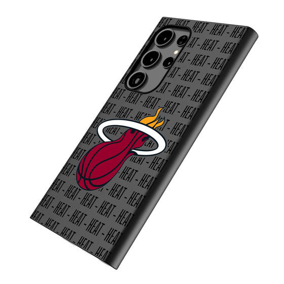 Miami Heat Text Backdrop MagSafe Compatible Phone Case-1