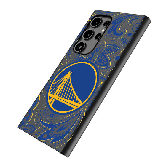 Golden State Warriors Paisley MagSafe Compatible Phone Case-1