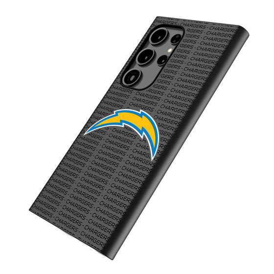 Los Angeles Chargers Text Backdrop MagSafe Compatible Phone Case-1