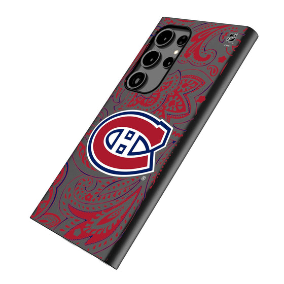 Montreal Canadiens Paisley MagSafe Compatible Phone Case-1