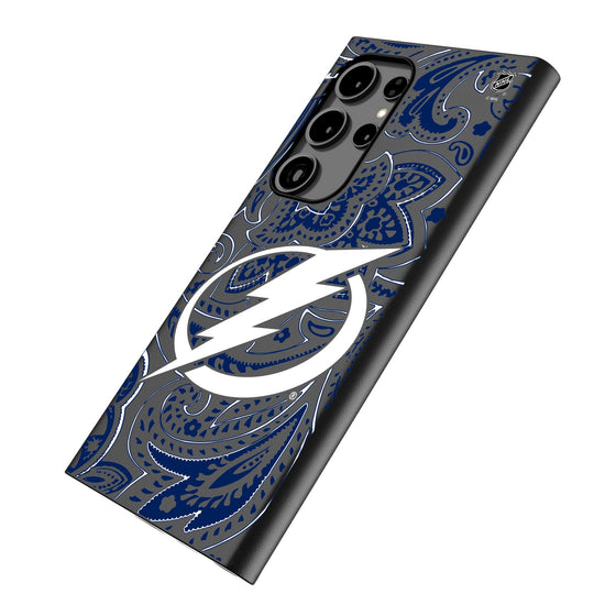 Tampa Bay Lightning Paisley MagSafe Compatible Phone Case-1