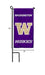 College Flags & Banners Co. Washington Huskies Mini Garden and Flower Pot Flag Topper