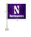 College Flags & Banners Co. Northwestern Wildcats Car Flag