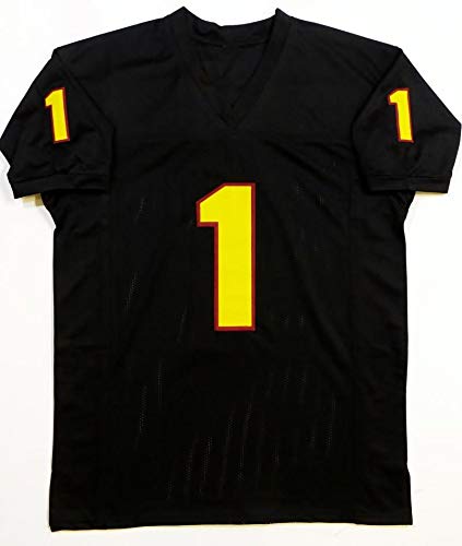 N'Keal Harry Autographed Black College Style Jersey- Beckett Authenticated *Blk