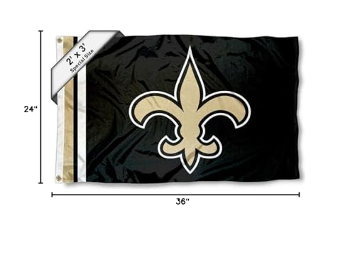 WinCraft New Orleans Saints 2x3 Feet Flag