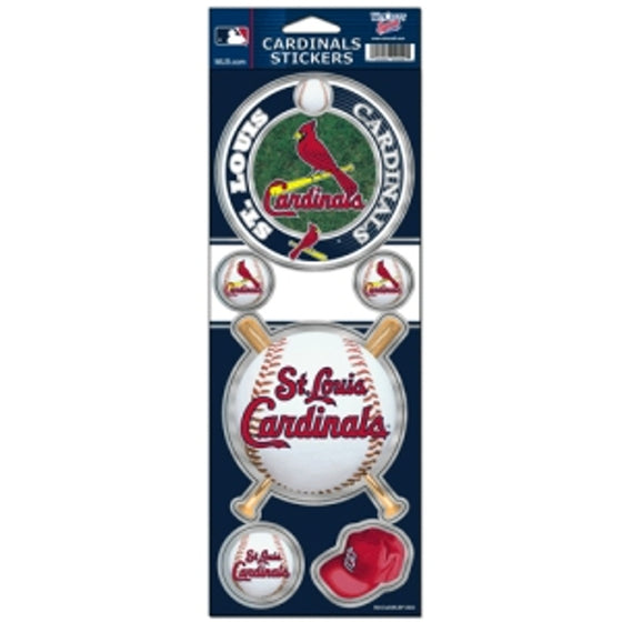 St. Louis Cardinals Stickers Prismatic