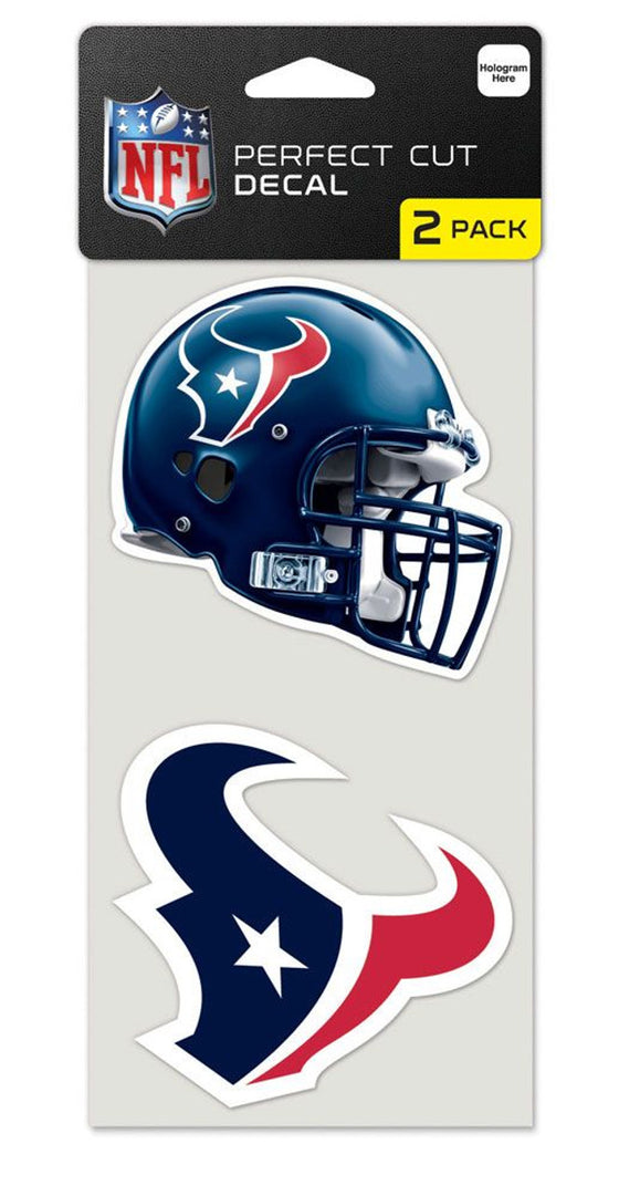 Houston Texans Set of 2 Die Cut Decals