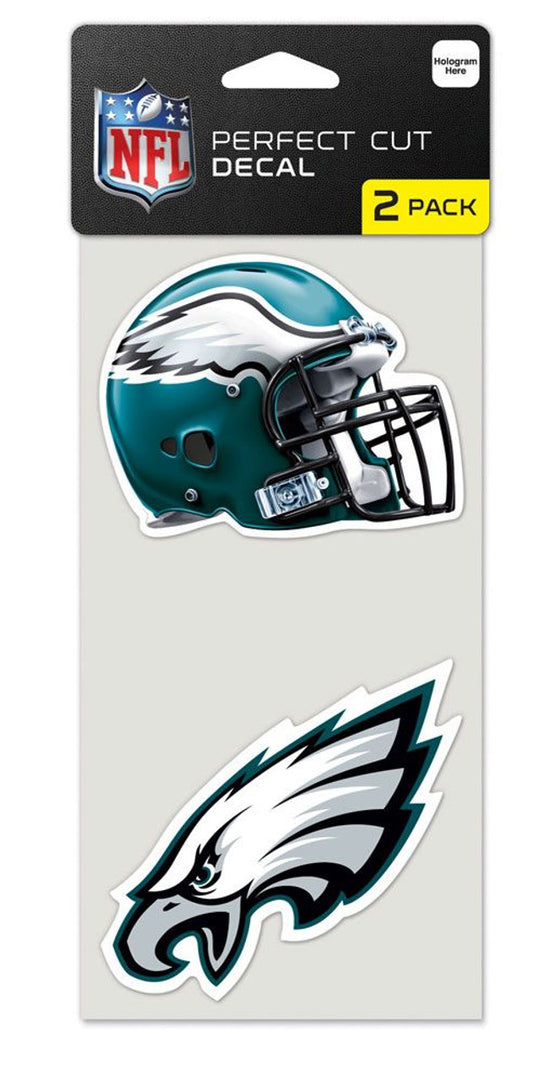 Philadelphia Eagles Set of 2 Die Cut Decals