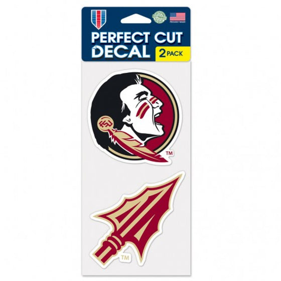 Florida State Seminoles Set of 2 Die Cut Decals