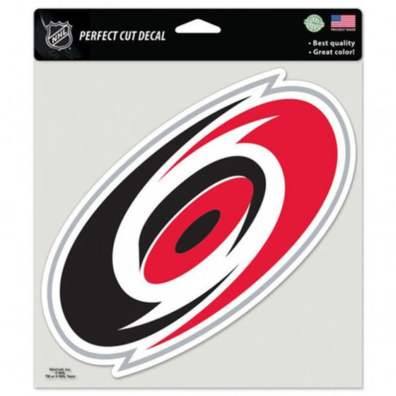 Carolina Hurricanes Decal 8x8 Perfect Cut Color