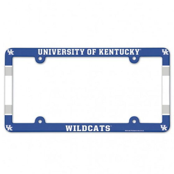 Kentucky Wildcats License Plate Frame - Full Color