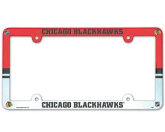 Chicago Blackhawks License Plate Frame - Full Color