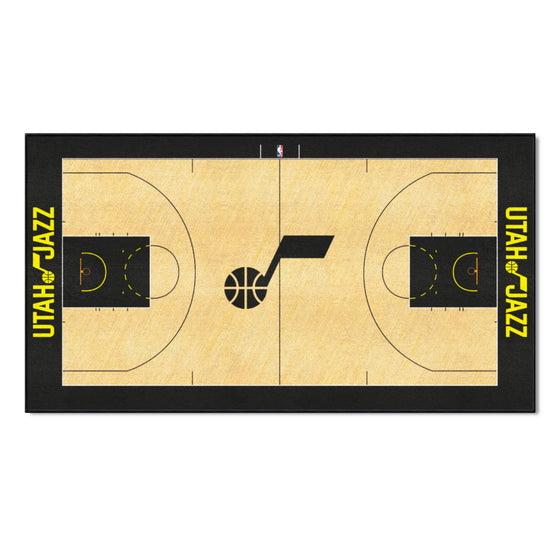 Utah Jazz 6 ft. x 10 ft. Plush Area Rug