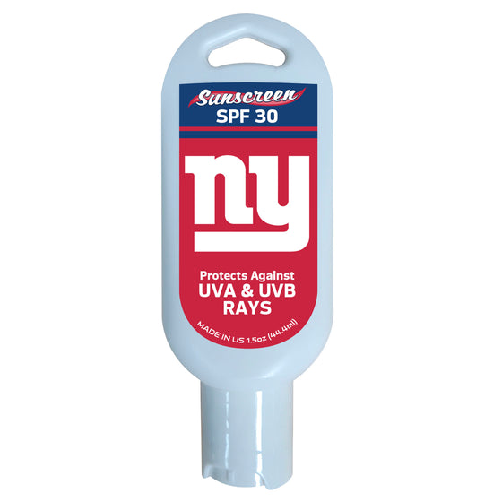 New York Giants 1.5oz SPF 30 Sunscreen