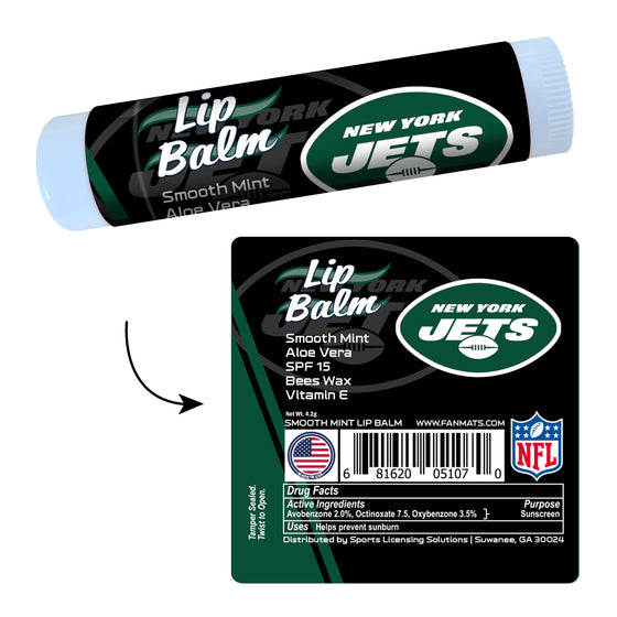 New York Jets Smooth Mint SPF 15 Lip Balm