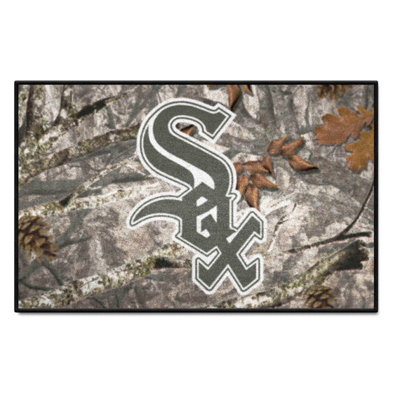 Chicago White Sox Camo Starter Mat Accent Rug - 19in. x 30in.