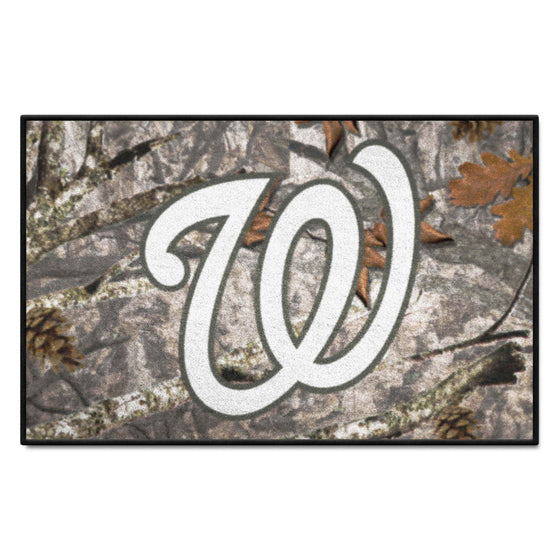 Washington Nationals Camo Starter Mat Accent Rug - 19in. x 30in.