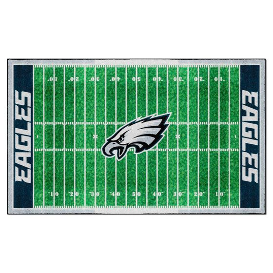 Philadelphia Eagles 6 ft. x 10 ft. Plush Area Rug