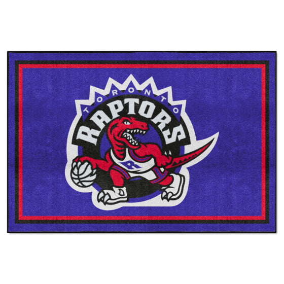 NBA Retro Toronto Raptors 5ft. x 8 ft. Plush Area Rug