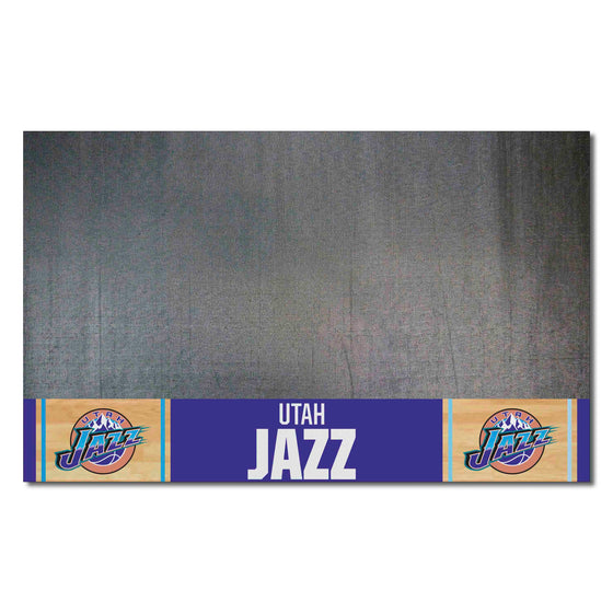 NBA Retro Utah Jazz Vinyl Grill Mat - 26in. x 42in.