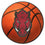 Arkansas Razorbacks Basketball Rug - 27in. Diameter