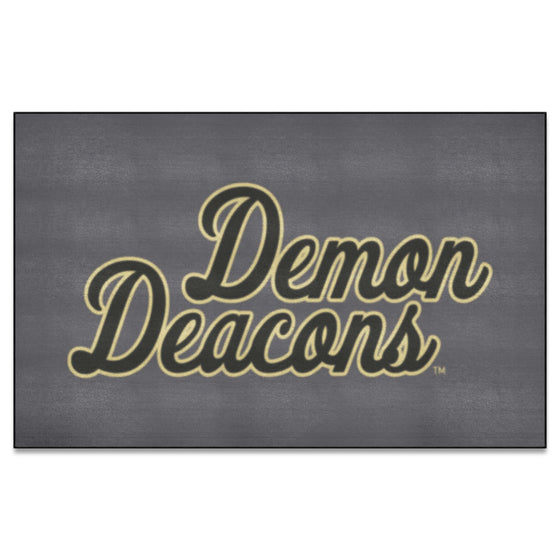 Wake Forest Demon Deacons Ulti-Mat Rug, Script Wordmark - 5ft. x 8ft.