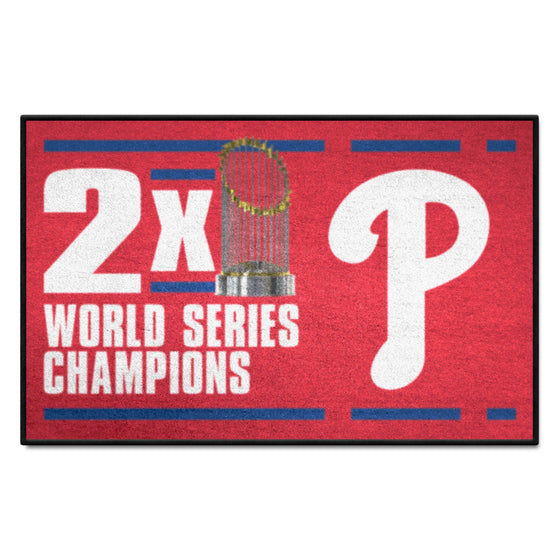 Philadelphia Phillies Dynasty Starter Mat Accent Rug - 19in. x 30in.