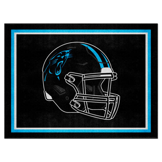 Carolina Panthers 8ft. x 10 ft. Plush Area Rug