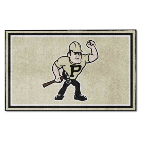 Purdue Boilermakers 4ft. x 6ft. Plush Area Rug