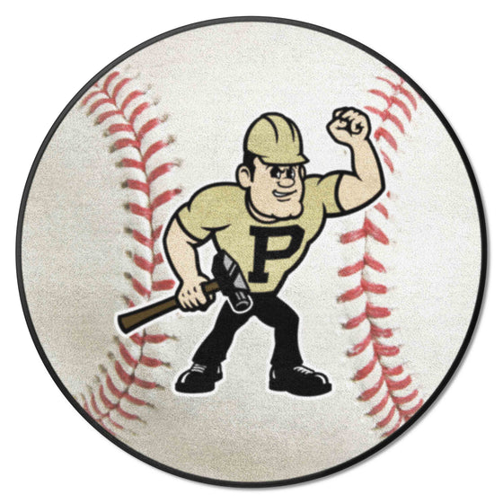 Purdue Boilermakers Baseball Rug - 27in. Diameter