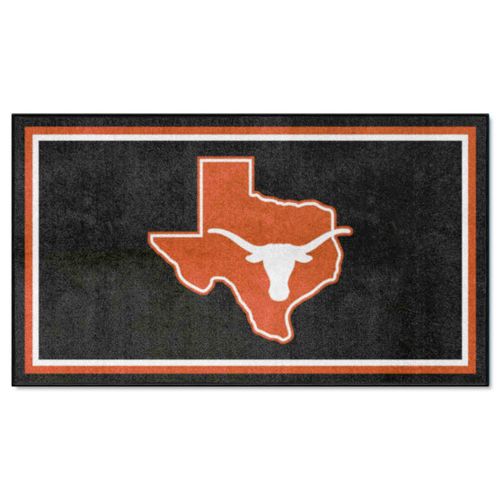 Texas Longhorns 3ft. x 5ft. Plush Area Rug