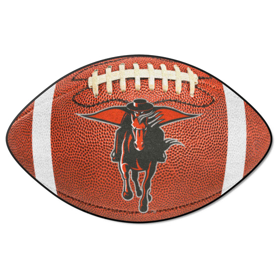 Texas Tech Red Raiders Football Rug - 20.5in. x 32.5in.