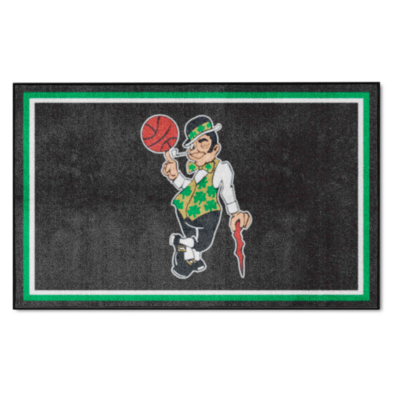 Boston Celtics 4ft. x 6ft. Plush Area Rug