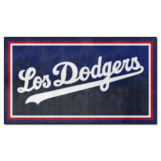 Los Angeles Dodgers 3ft. x 5ft. Plush Area Rug