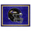 Baltimore Ravens 8ft. x 10 ft. Plush Area Rug