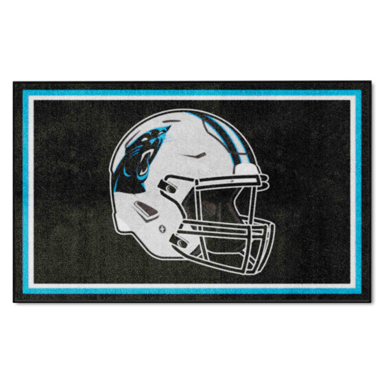 Carolina Panthers 4ft. x 6ft. Plush Area Rug