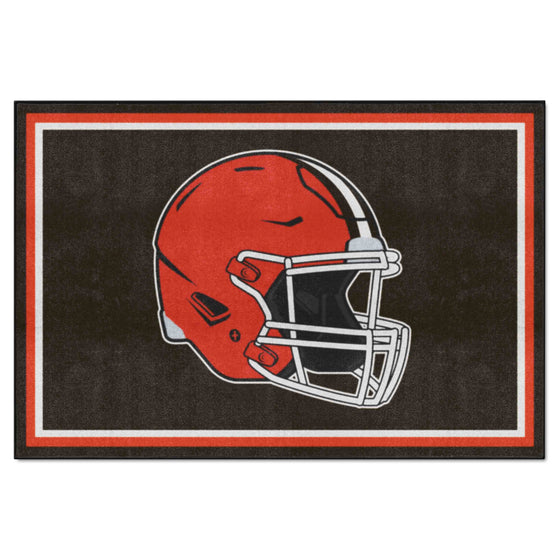 Cleveland Browns 5ft. x 8 ft. Plush Area Rug