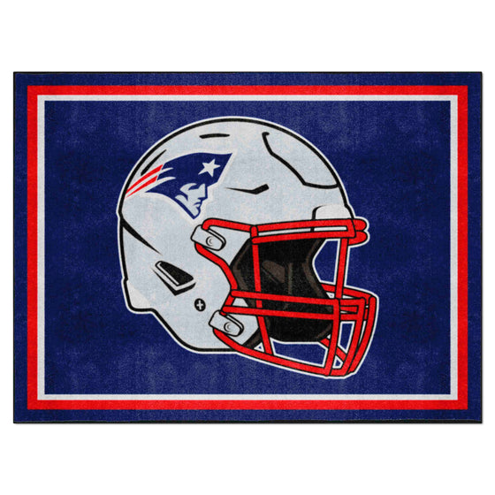 New England Patriots 8ft. x 10 ft. Plush Area Rug