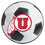 Utah Utes Soccer Ball Rug - 27in. Diameter