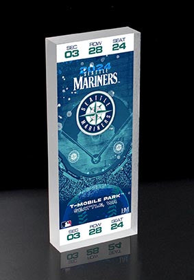 Seattle Mariners 2024 3D Ticket BlocKart