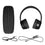 Denver Nuggets Stripe Wireless Over-Ear BT Headphones With Case-3