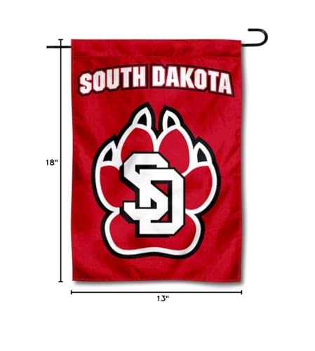 South Dakota Coyotes Garden Flag and Yard Banner